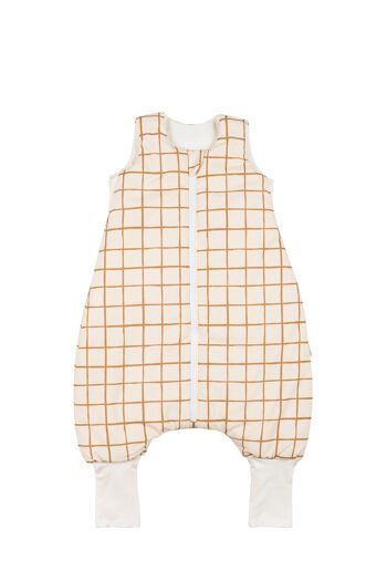 GILET CAMEL CHECK AVEC PIEDS TAILLE M 1