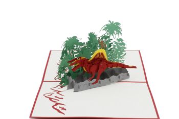 Carte pop-up dinosaure carte pliante 3d 2
