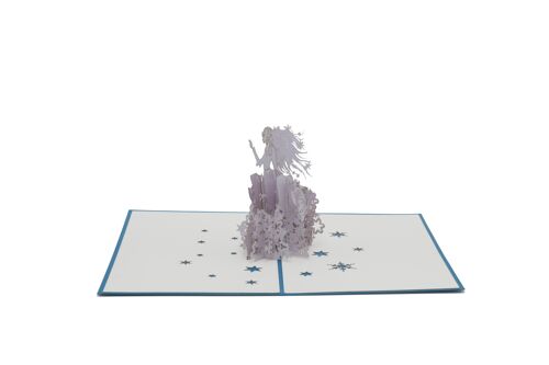 Eisengel Pop-Up-Karte 3d Klappkarte