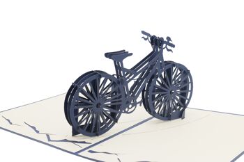 Carte pop-up vélo Carte pliante 3d 1