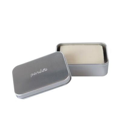Aluminum soap dish with drip tray | 14 pieces