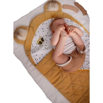 Sleeping bag dream catcher (light) Triangles Mustard - 145x70 cm