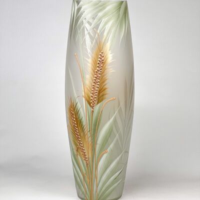 Vase en verre décoratif d'art 7124/500/sh332