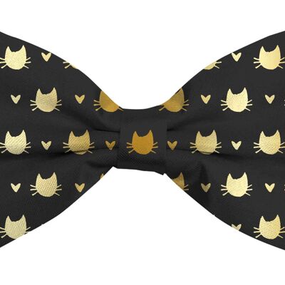 Bow Tie Xmas Black Cat S