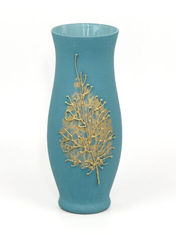 Vase en verre peint à la main pour fleurs 8290/300/sh161.3 | Pot de table vase hauteur 30 cm 5