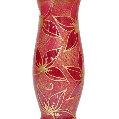 Handpainted glass vase for flowers 8290/300/sh181 | Jug table vase height 30 cm