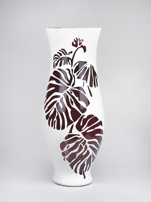 Art decorative glass vase 8290/400/sh160.1