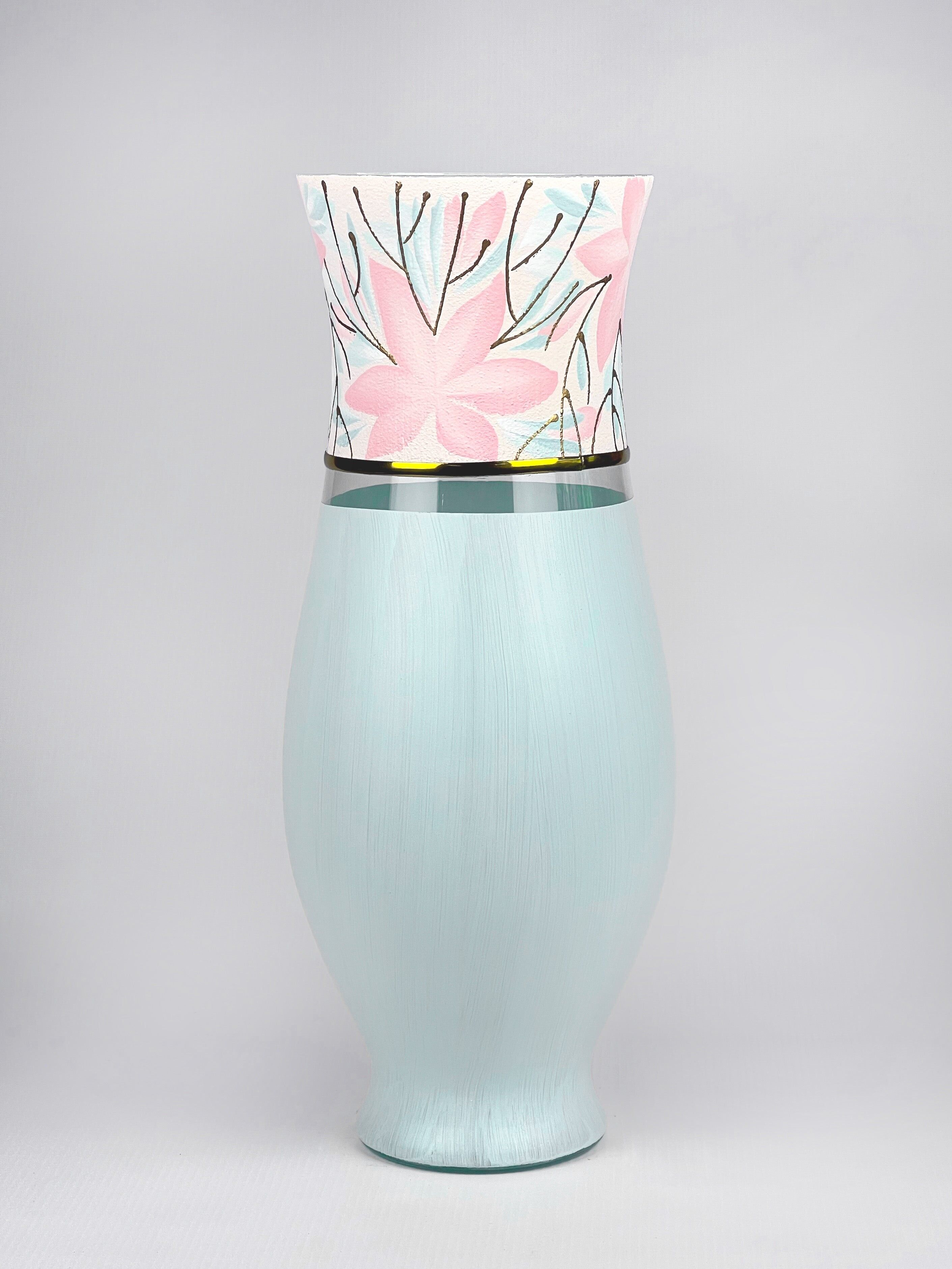 Buy wholesale Art decorative glass vase 8290/400/sh164.2