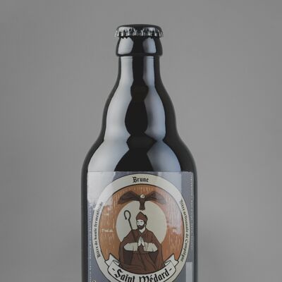 St Médard Brown Beer 33cl (7%) . .