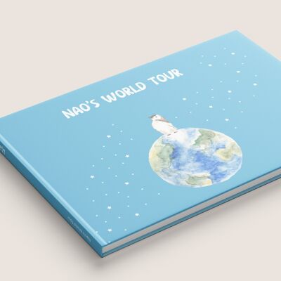 Livre enfant sur le tour du monde  éducation au monde et aux animaux pour fille et garçon le tour du monde de Nao