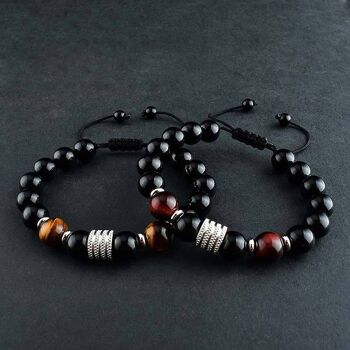 ensemble de bracelets en perles de pierre naturelle | Paquet de 21 pièces | OFFRIR! 1