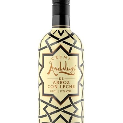 Crème Made in Seville Saveur Riz & Lait Andalou 17% Alcool - 700 ml