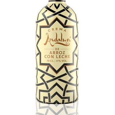 Crème Made in Seville Saveur Riz & Lait Andalou 17% Alcool - 700 ml