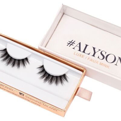 FAUX CILS SYNTHÉTIQUES ALYSON