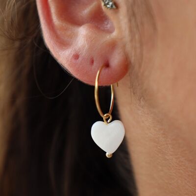 BOUCLES D'OREILLES •TENDRESSE •