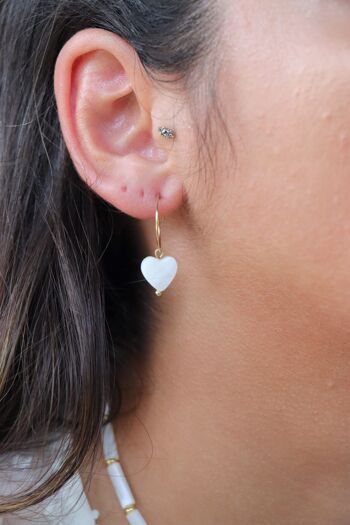 BOUCLES D'OREILLES •TENDRESSE • 2