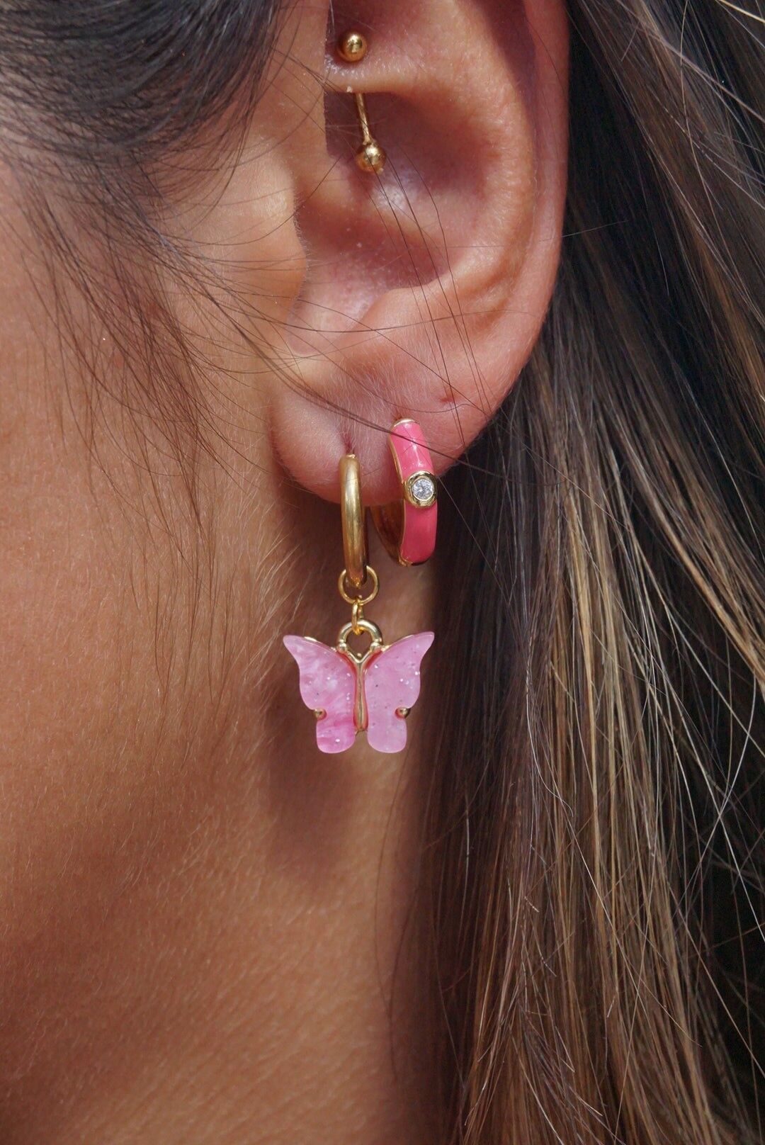 BOUCLES D'OREILLES • CROCUS •