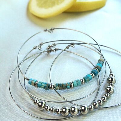 SET DI 5 ANELLI • BEGONIA •