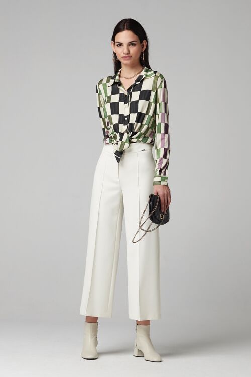 (8511-SINKA) WIDE-LEG TROUSERS