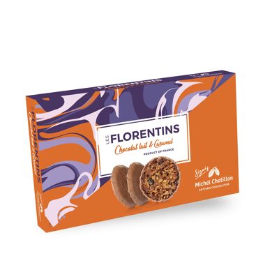 FLORENTINS SALTED BUTTER CARAMEL AND MILK CHOCOLATE