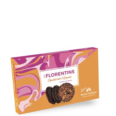 FLORENTINS CARAMEL BEURRE SALE ET CHOCOLAT NOIR