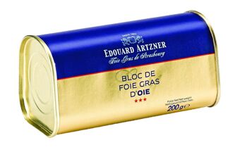 FOIE GRAS D'OIE  BLOC DE 200gr. ARTZNER