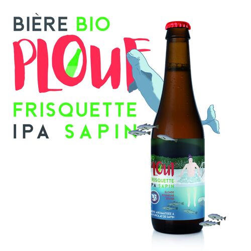 La Frisquette - IPA Sapin - 75cl - Ephemère Plouf