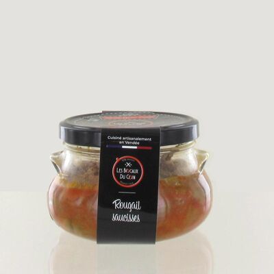Jar of Rougail sausages - 100% artisanal jar
