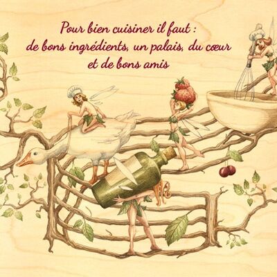 CARTA DI LEGNO PER CUCINARE BENE