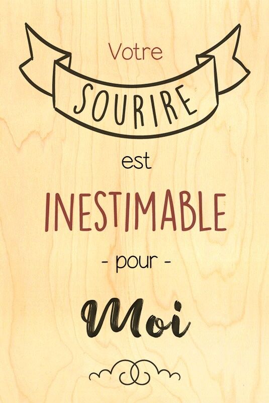 HAPPY WOOD CARD - DEIN LÄCHELN