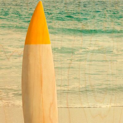 PLANTED SURF WOOD POSTCARD