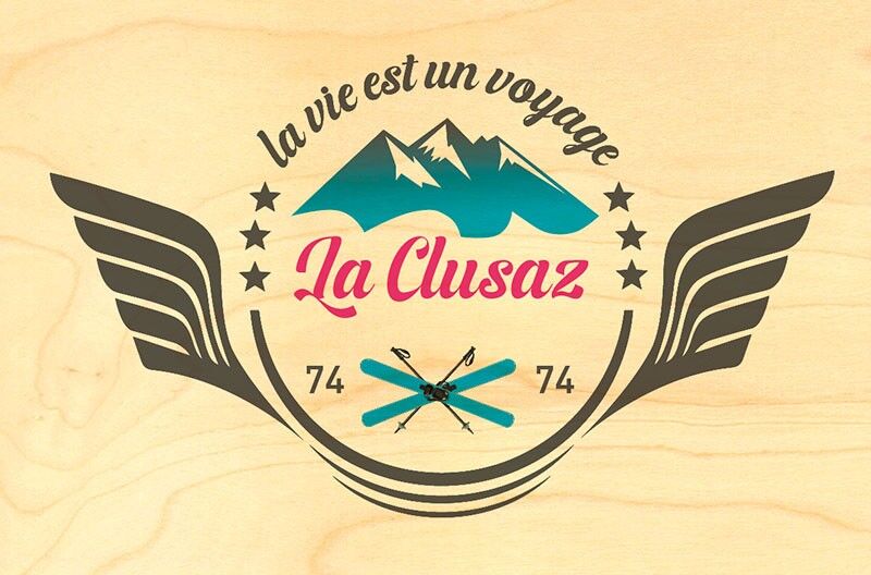 LA VITA E' UNA CARTOLINA DI LEGNO DI VIAGGIO