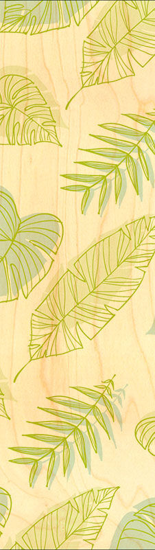 PALM WOOD BOOKMARK