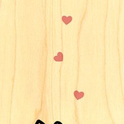 MIAOU WOODEN BOOKMARK