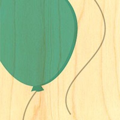 WOODEN BALLOON BOOKMARK