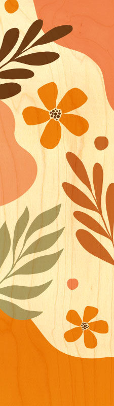 VINTAGE WOOD BOOKMARK