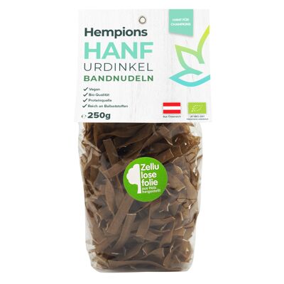 HEMPIONS organic hemp spelled tagliatelle 250 g - pack of 10