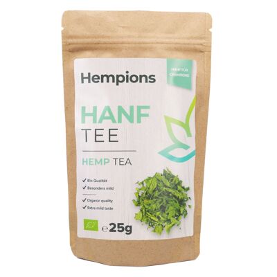 HEMPIONS té de cáñamo orgánico 25 g - paquete de 6