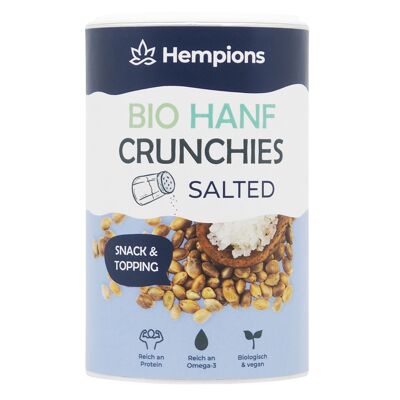 HEMPIONS organic hemp crunchies salted 200 g - pack of 6