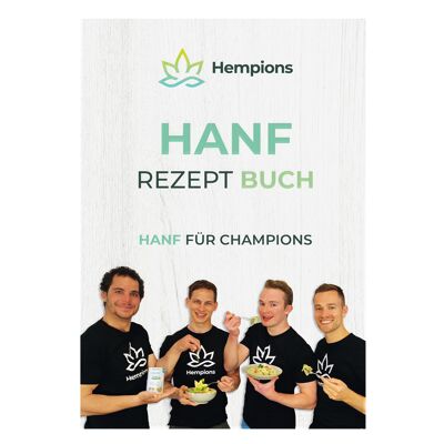 Livre de recettes de chanvre HEMPIONS - Chanvre pour les champions