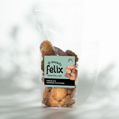 Sweet biscuits - Shortbread biscuits with almonds from Occitania
