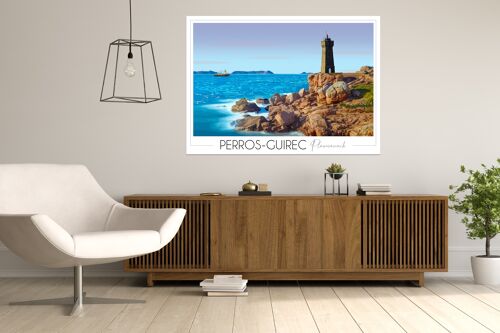 Affiche Perros-Guirec 50x70 cm  • Travel Poster