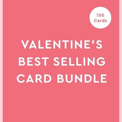 Pacchetto di carte più vendute di San Valentino