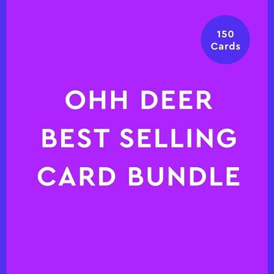Ohh Deer Lot de cartes les plus vendues
