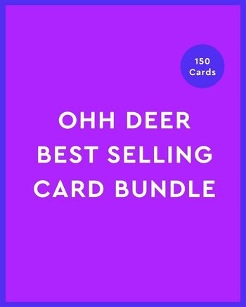 Ohh Deer Lot de cartes les plus vendues 1