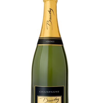 Heritage Brut - Schaumwein - Kein Jahrgang - 75 cl - Champagner Baudry - Champagner