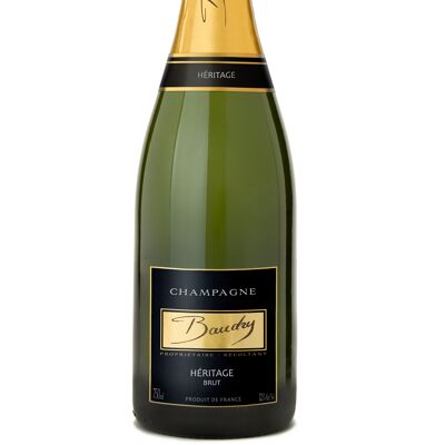 Héritage Brut - Effervescent - Non millésimé - 75cl - Champagne Baudry - Champagne