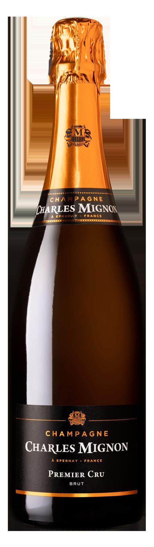 Brut Premier Cru - Effervescent - Non millésimé - 75cl - Champagne Charles Mignon - Champagne AOC
