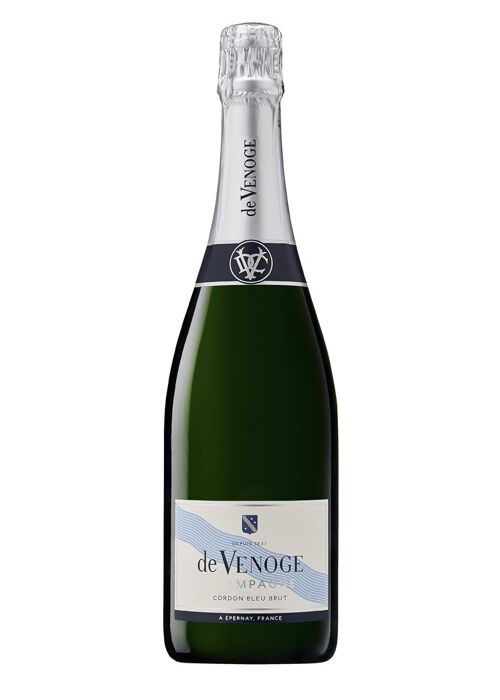 Cordon Bleu Brut - Effervescent - Non millésimé - 75cl - Champagne de Venoge - Champagne