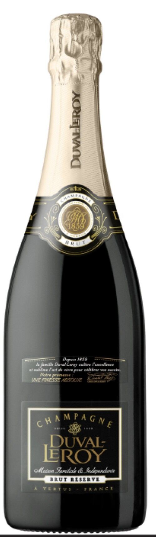 Brut Réserve - Non millésimé - Effervescent - 75cl - Champagne Duval-Leroy - Champagne AOC